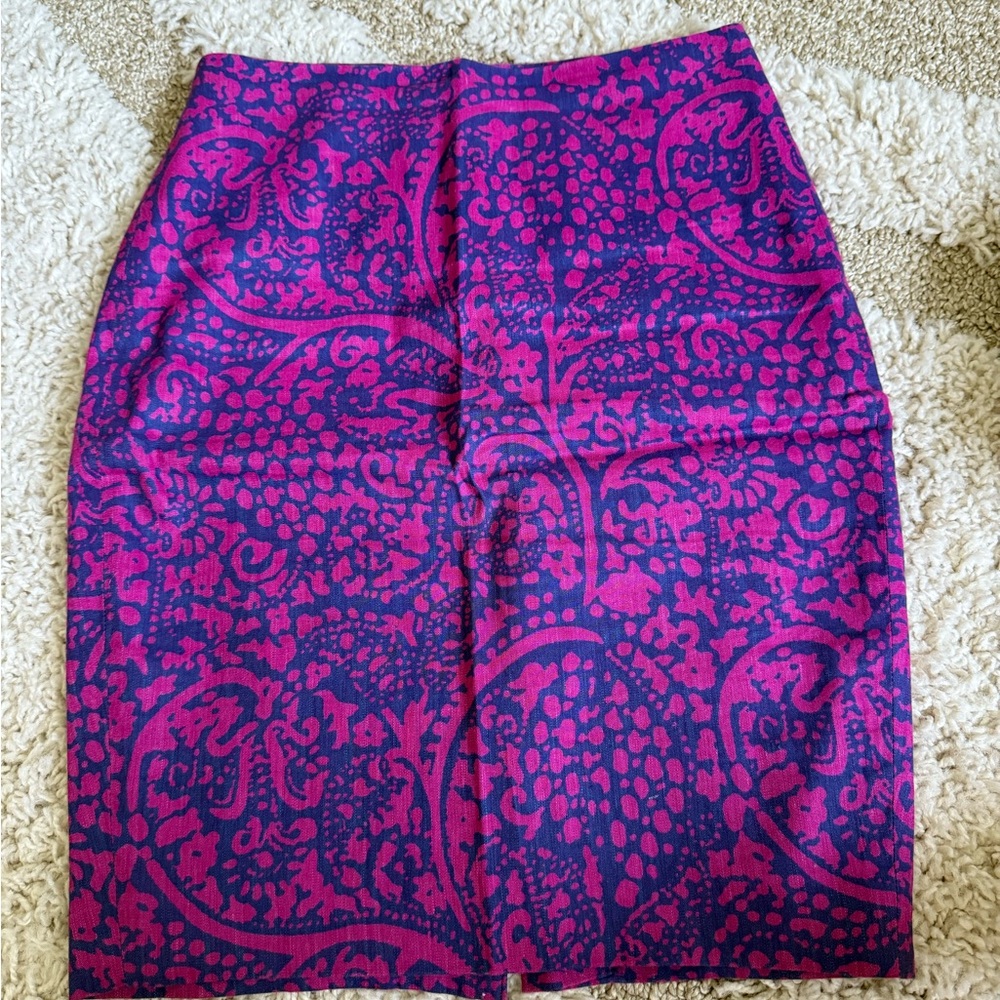 Ann Taylor Pink Knee-Length Pencil Skirt for Cocktail